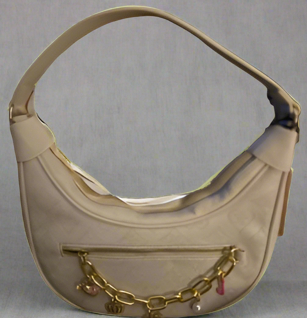 Juicy Couture Shoulder Bag w/ Matching Heart Shaped Wristlet