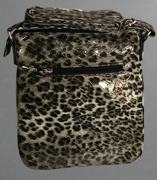 Leopard Print Crossbody w/ Matching Wallet