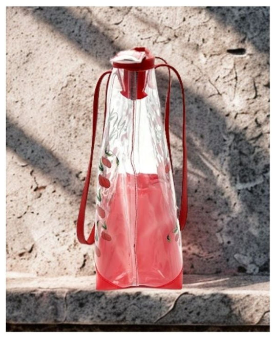 Ed Hardy Red Cherries Clear Tote Bag
